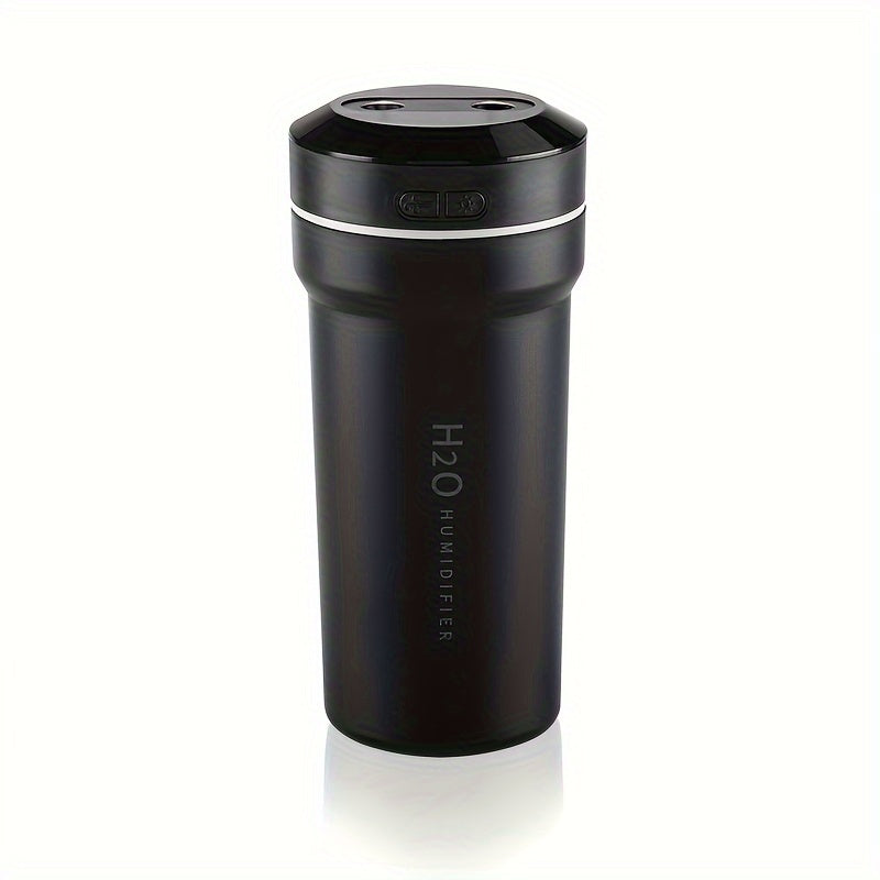 Портативный увлажнитель для автомобиля с музыкальным ритмом, светодиодной ночником, диффузором ароматерапии 300 мл