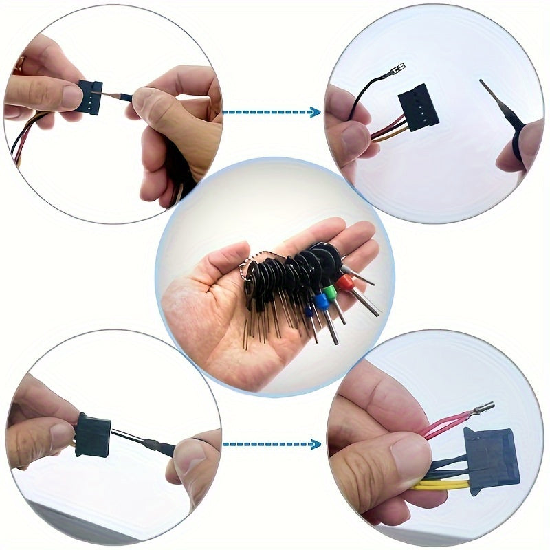 41pcs Automotive Wire Terminal Connector Pin Removal Tool Kit