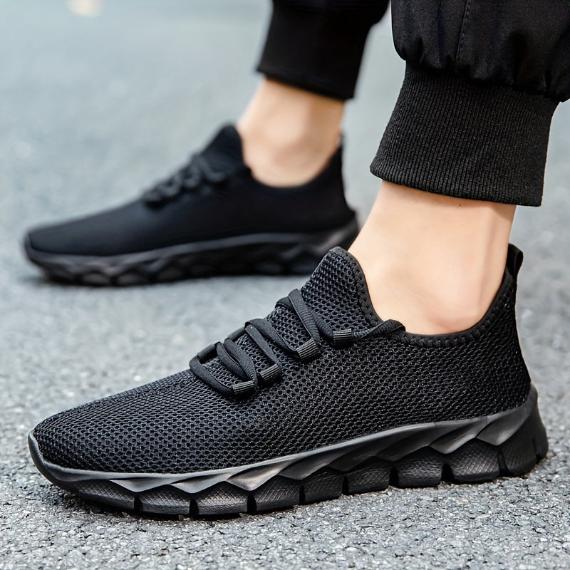Men's Breathable Lightweight Mesh Slip-On Sneakers for Outdoor Activities