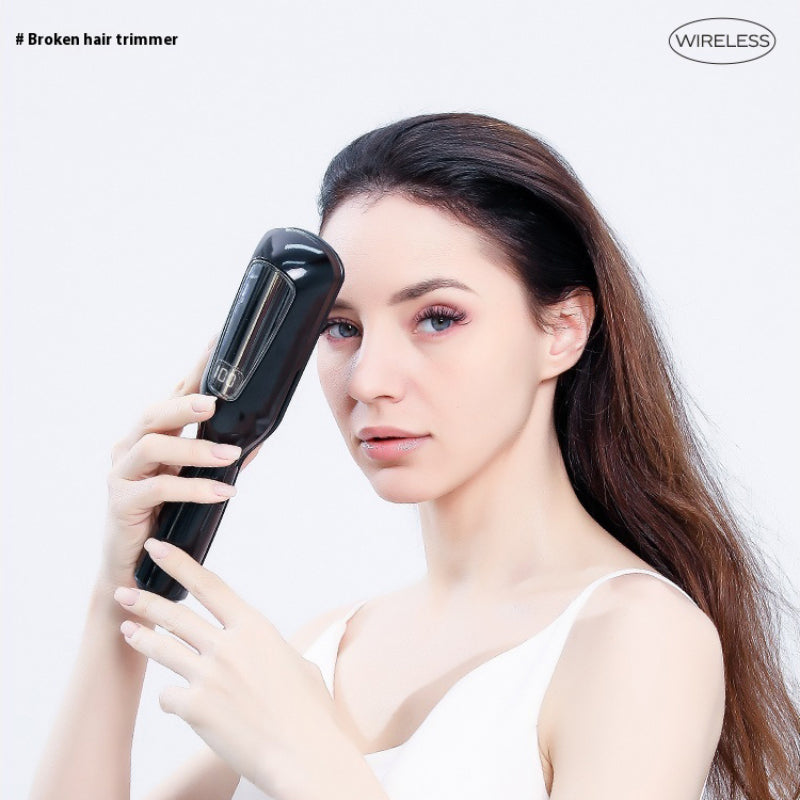 Split Ends uchun simsiz soch kesgich - To‘liq avtomatik, ko‘p funksiyali elektrli trimmer, USB orqali quvvatlanadigan 18650 litiy batareyali, yumshoq va aniq boshqaruv, Uy salonida foydalanish uchun ideal