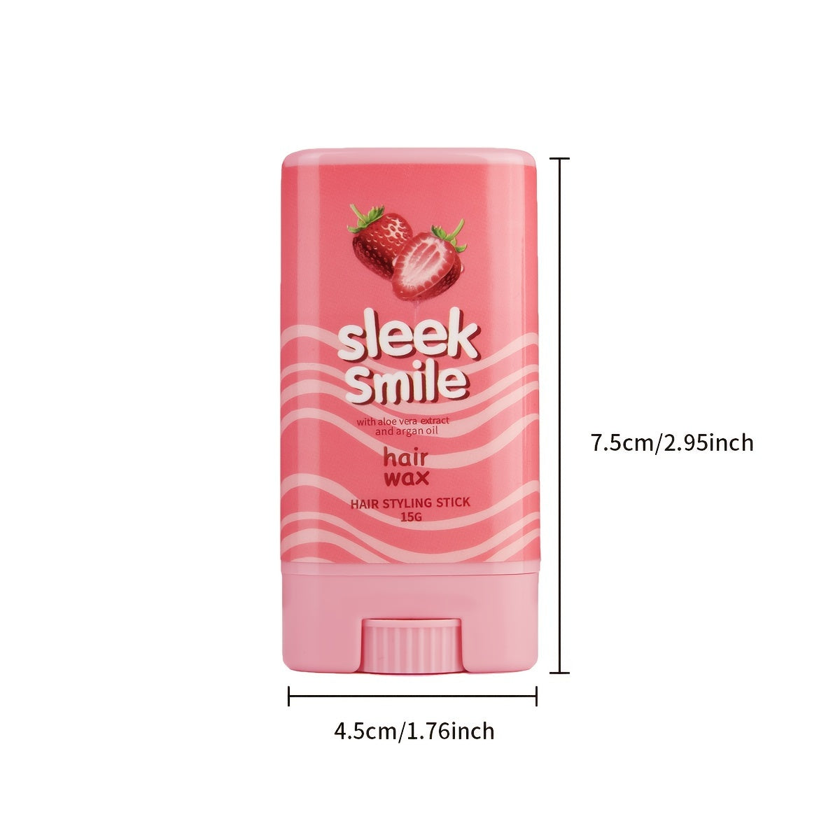 Unisex Hair Styling Stick Balm 15g Moisturizing Strong Hold Natural Look