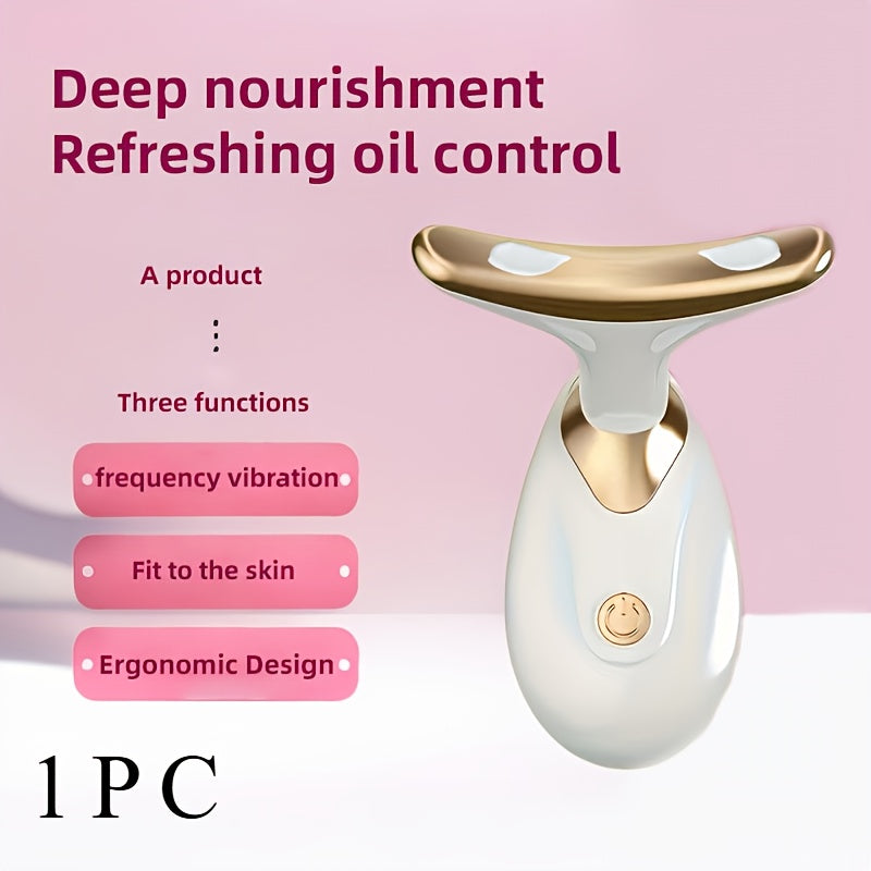 Set de 1, 3 o 5 piezas de masajeador facial y de cuello multifuncional con batería, regalo para mujeres