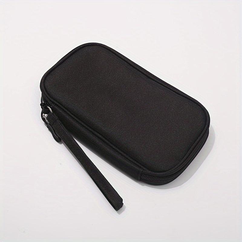 Kabel, quvvat banki va quloqchinlar uchun mustahkam polyester qop - sayohat texnikasini tartibga solish uchun ideal.