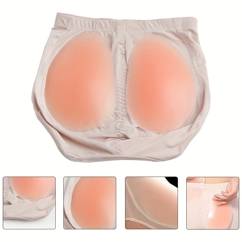 Women's Silicone Hip Pad Underwear Inserts for Buttocks Enhancement Lingerie Accessory
