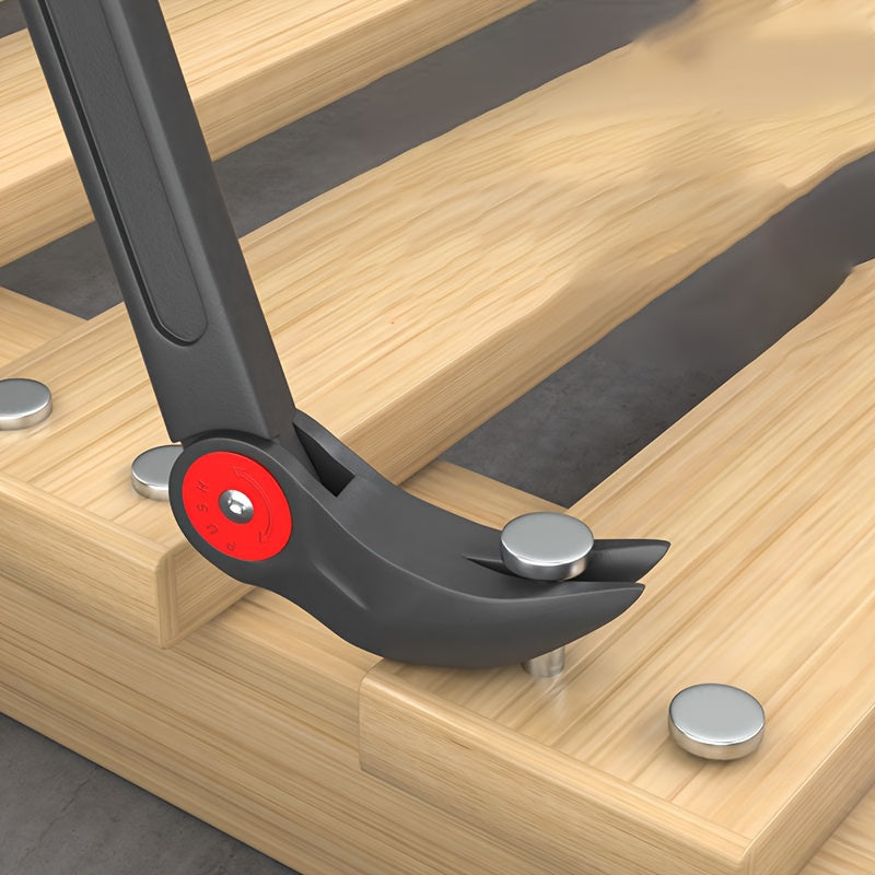 Heavy-Duty Metal Car Pry Bar Multi-Purpose Tire Changing Industrial Tool