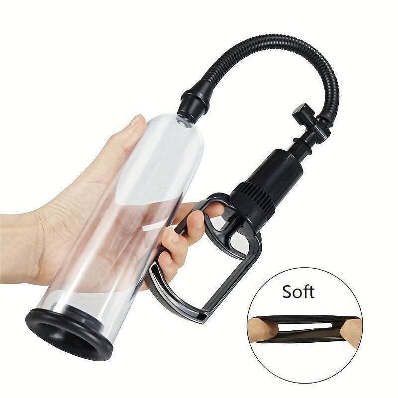 Men Manual Vacuum Pump 18.49cm Training Device