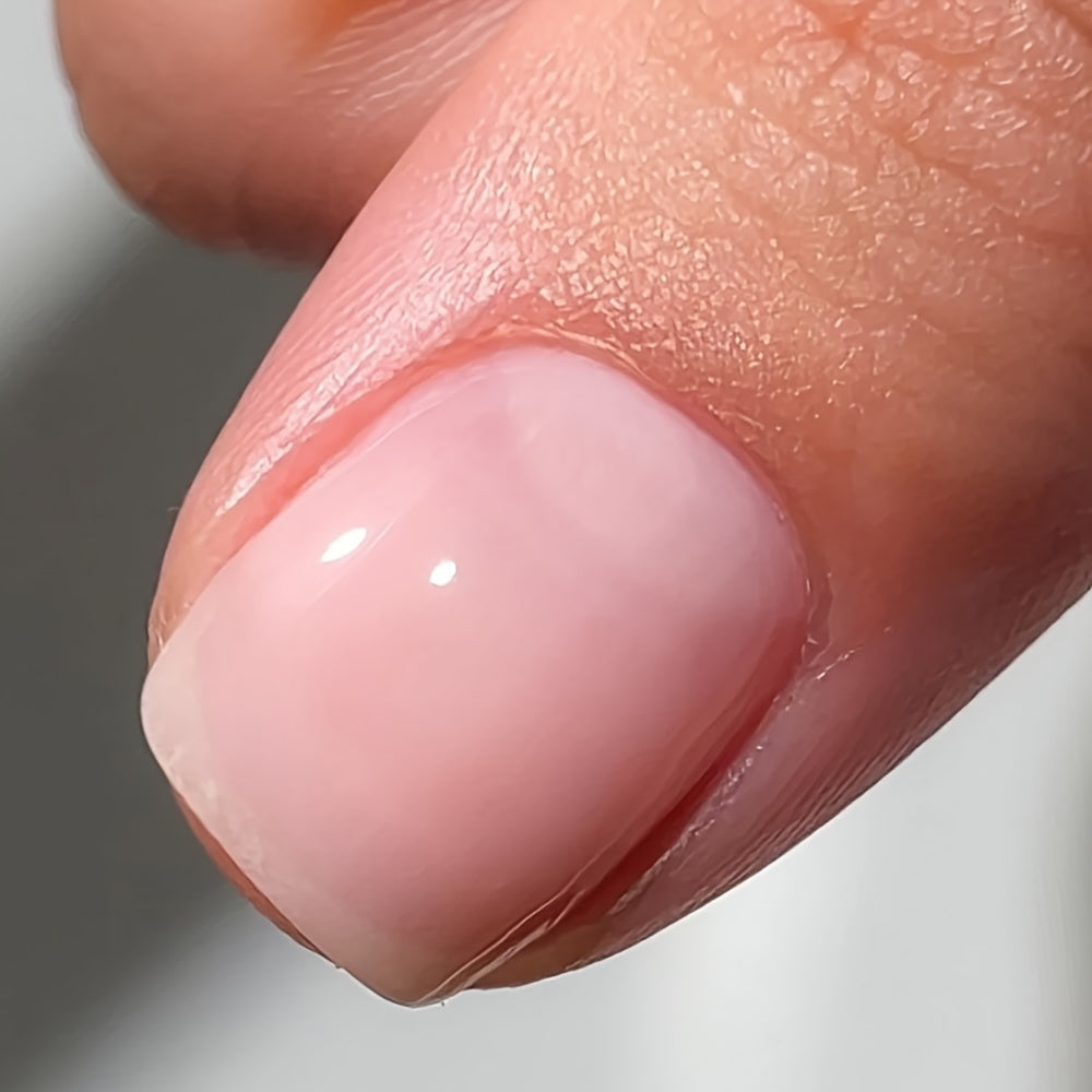 Pink Nail Enhancer for Natural Nails in Jelly Color with Keratin Alcohol-Free