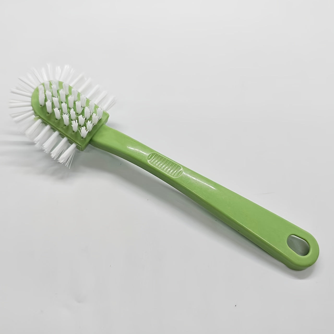 Multi-Angle Soft Bristle Shoe Brush with Long Handle for Effective Cleaning