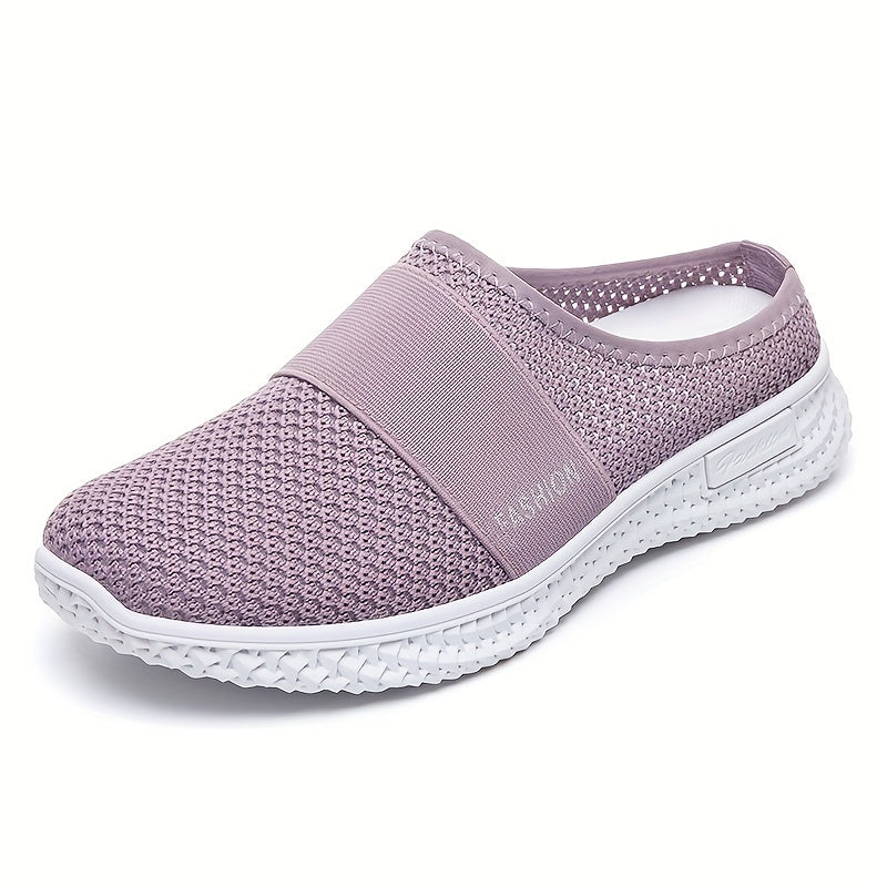 Women's Mesh Slip-On Shoes with Comfortable Sole for Summer