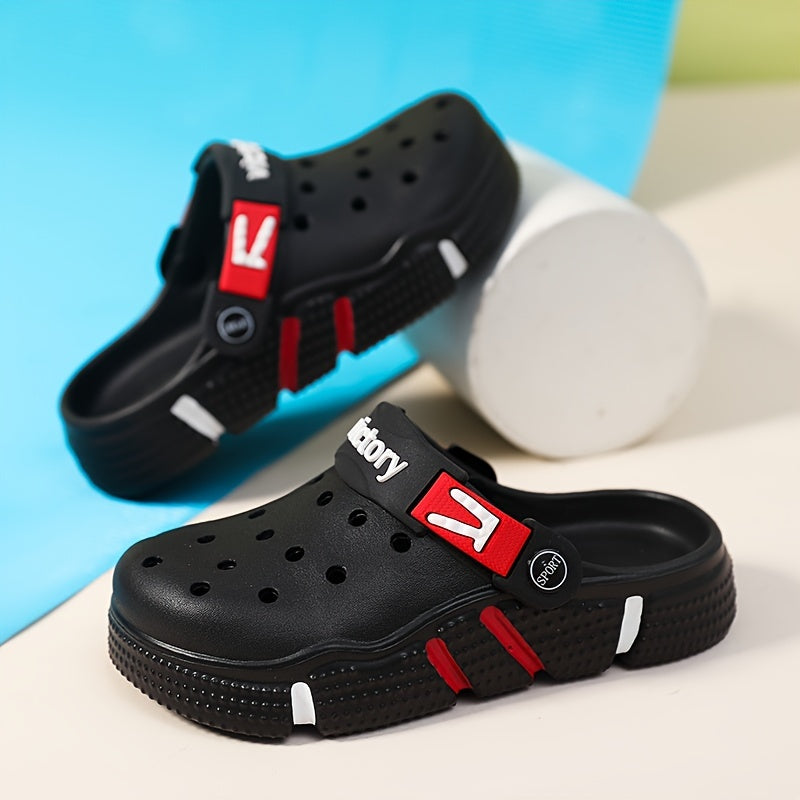 Kids Indoor Shoes Boys Girls Breathable EVA Slip-On Non-Slip Casual All-Season