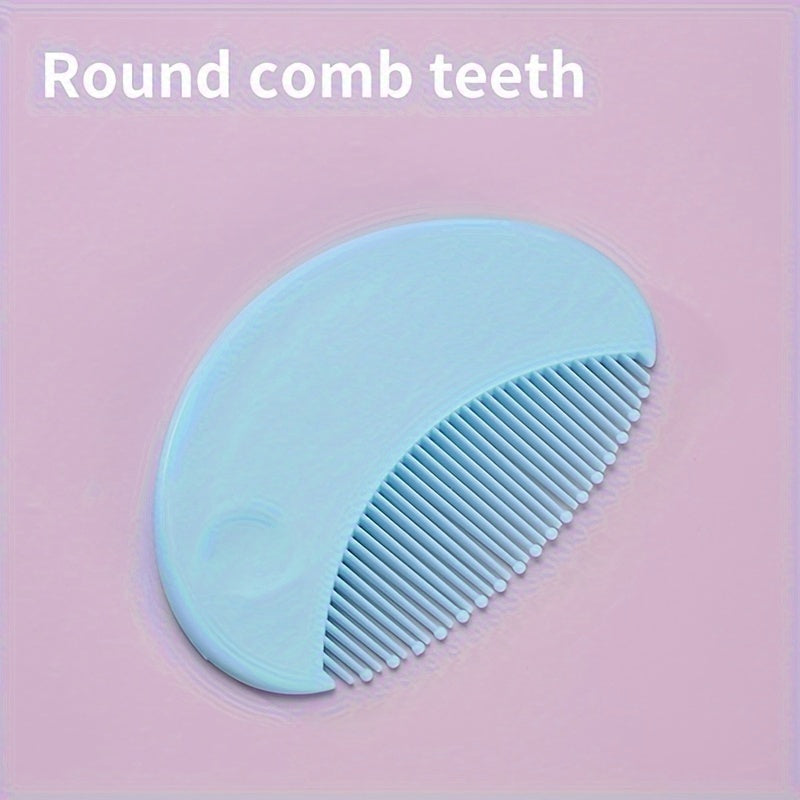 Kit de cuidado para bebé 6 piezas Juego de viaje Aspirador nasal Cepillo de baño Cortauñas Rosa Azul