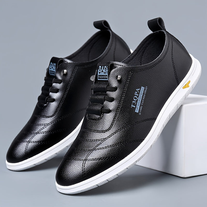 Men's Plus Size Casual Loafers with Soft Sole Elastic Band Low Top