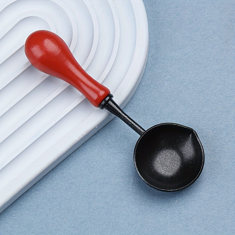 Fire Paint Wax Melting Spoon Non-Stick Seal Wax Heating Tool Easy to Clean