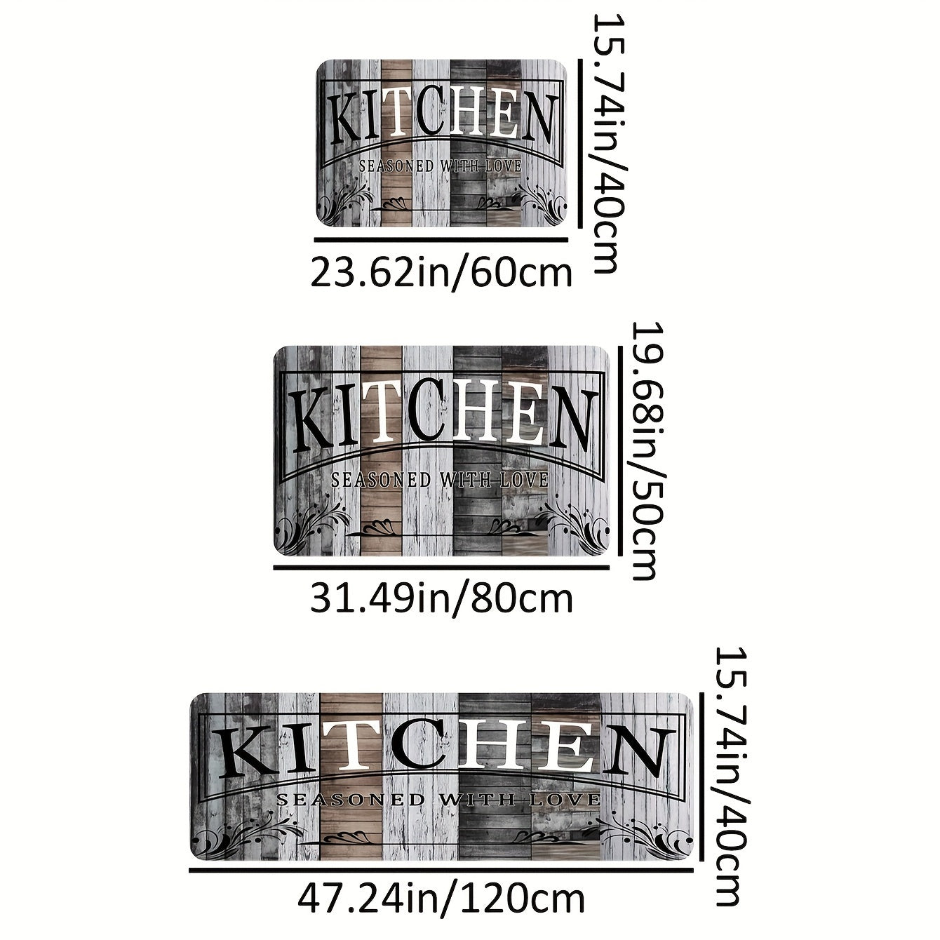 Soft Absorbent Letter Print Area Rug for Indoor Living Rooms and Bedrooms