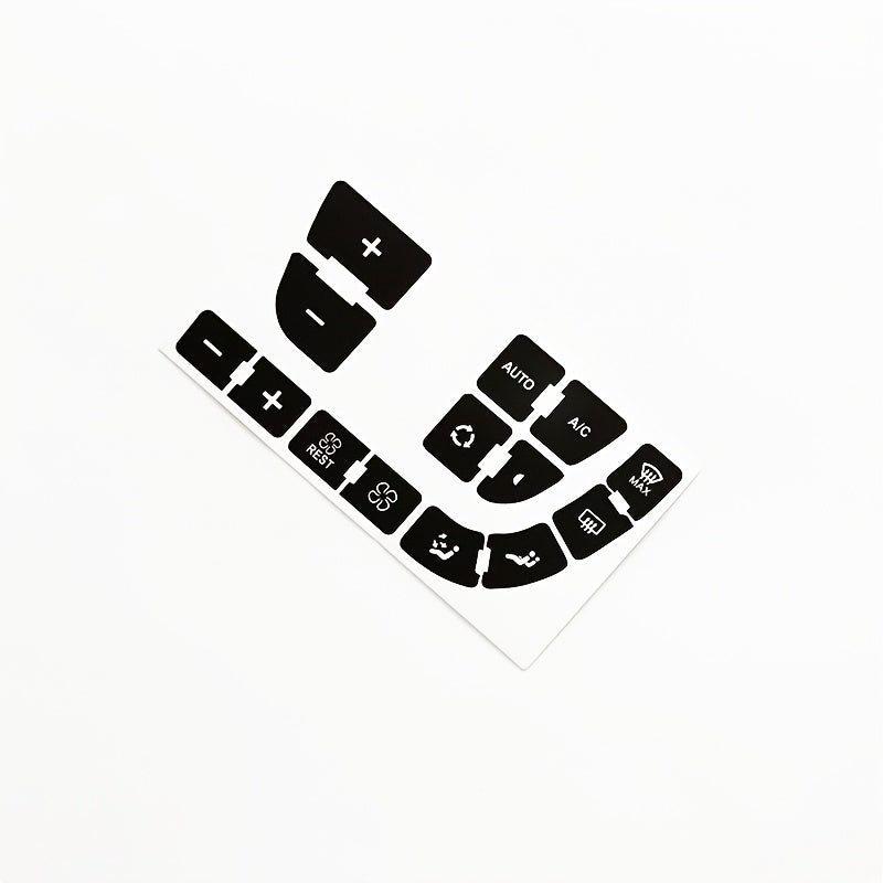 Citroen Picasso C4 uchun konditsioner tugmasi ta'mirlash uchun stikerlar