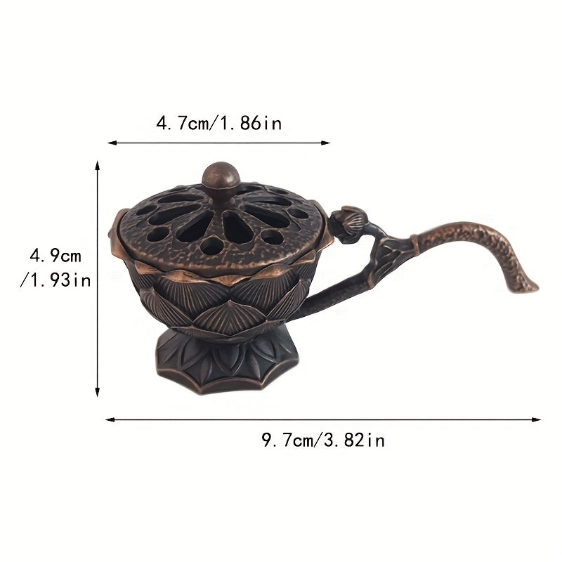 Small Handheld Incense Burner for Home Decoration
