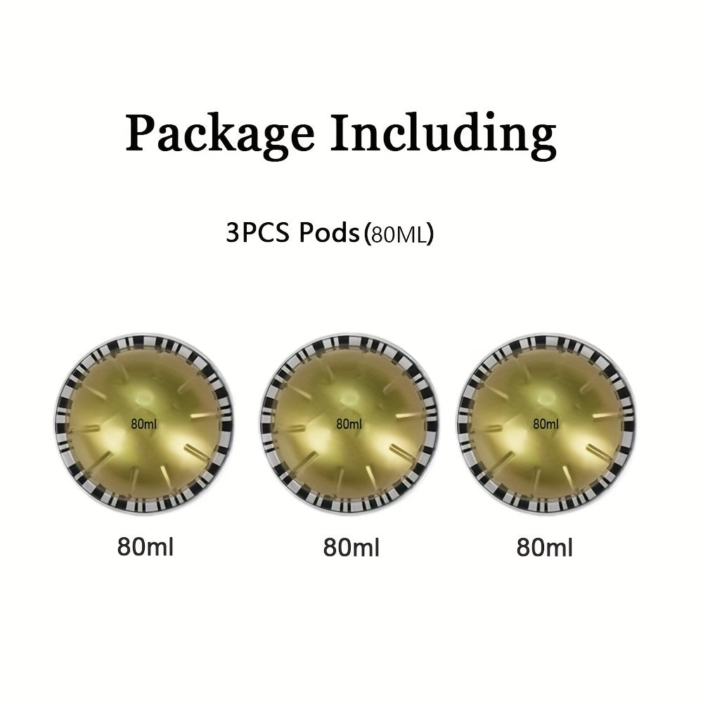 1, 2 yoki 3 ta qayta ishlatiladigan espresso podlari to'plami, VertuoLine mashinalari bilan mos kelishi uchun mo'ljallangan qopqoq bilan. Ushbu qahva filtr vositasi espresso ixlosmandlari uchun zarur bo'lgan uy jihozi.