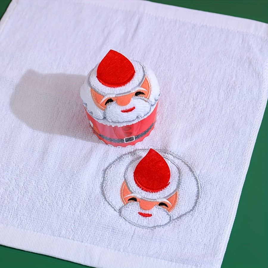 Christmas Snowman Cake Towel Set for Christmas Eve and New Year
