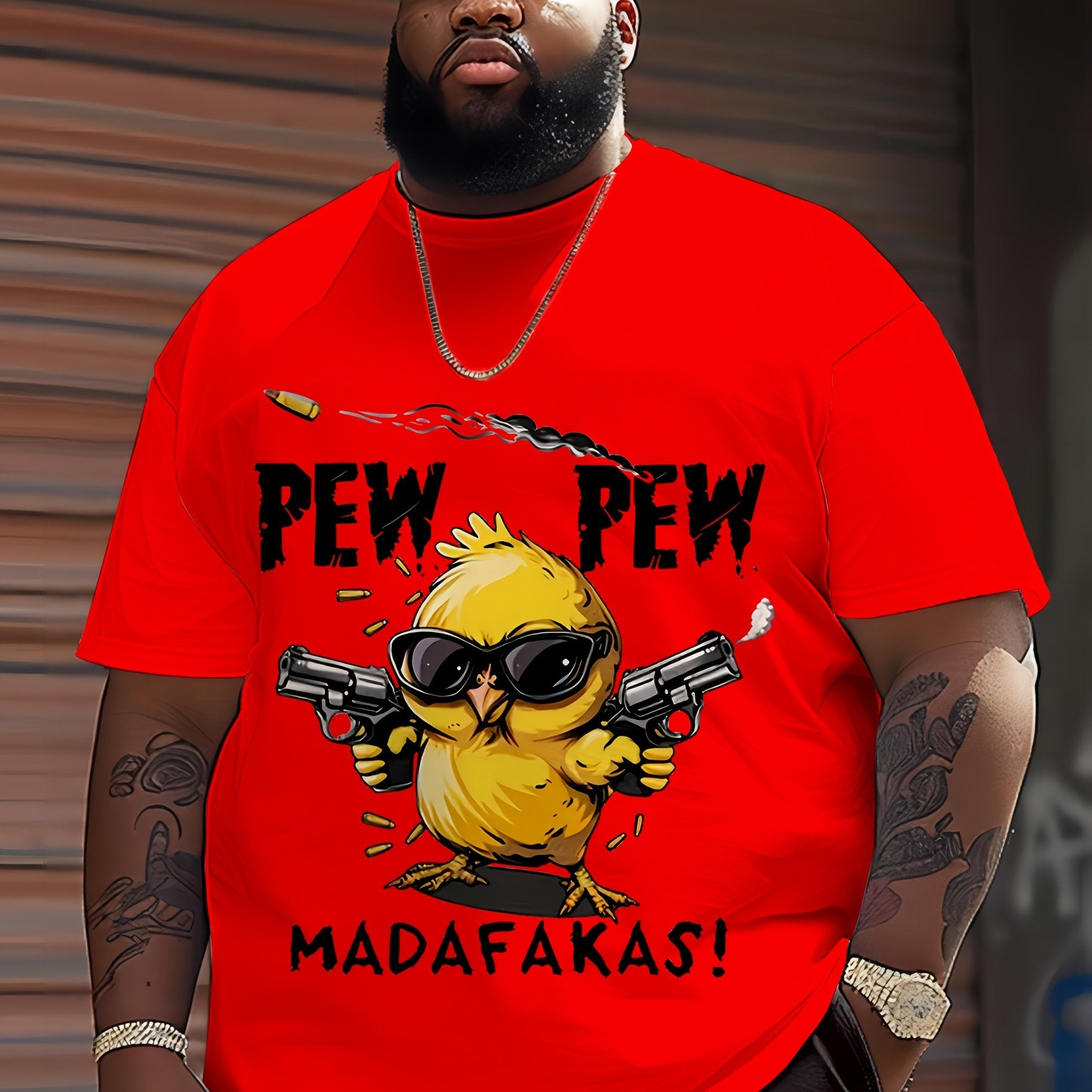 Мужская футболка из полиэстера с мультяшным принтом, короткий рукав, повседневная спортивная футболка для бега и ежедневной носки