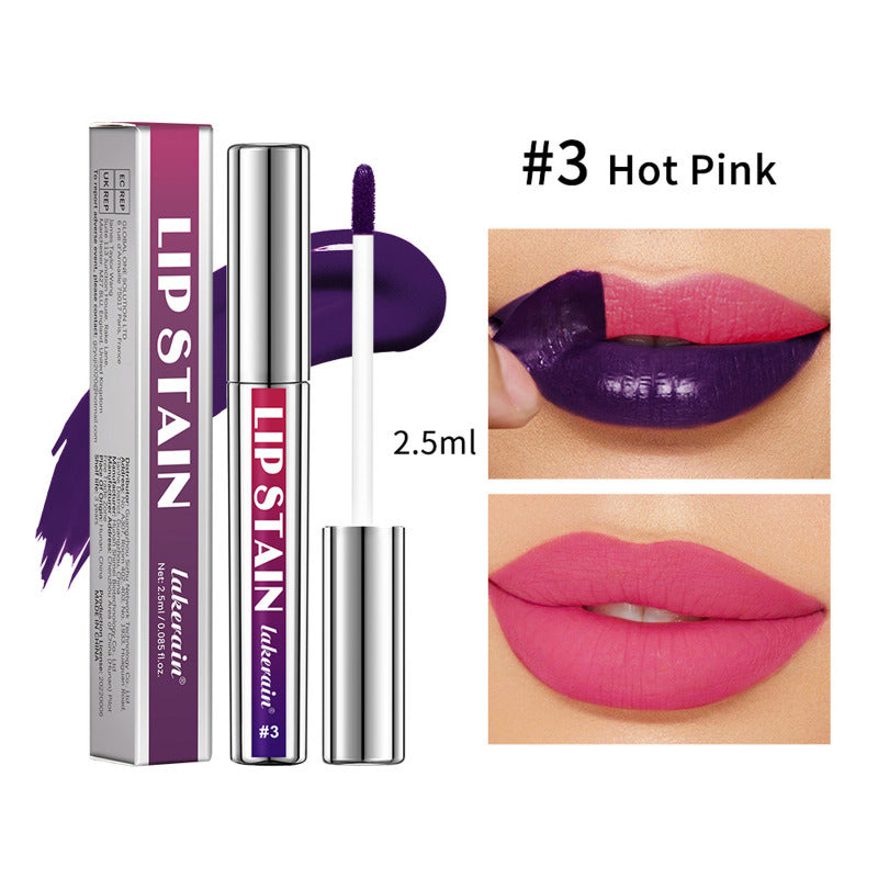 Women Moisturizing Matte Lip Gloss Long-Lasting Waterproof Clear