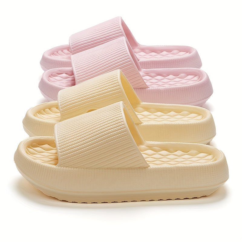 Women's Summer EVA Slides Non-Slip Quilted Comfort Indoor Slippers