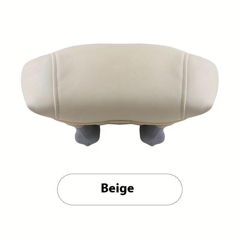 Wireless Neck and Shoulder Massager with 6-Claw Massage Head Heating Function Soft Breathable Fabric and Back Strap