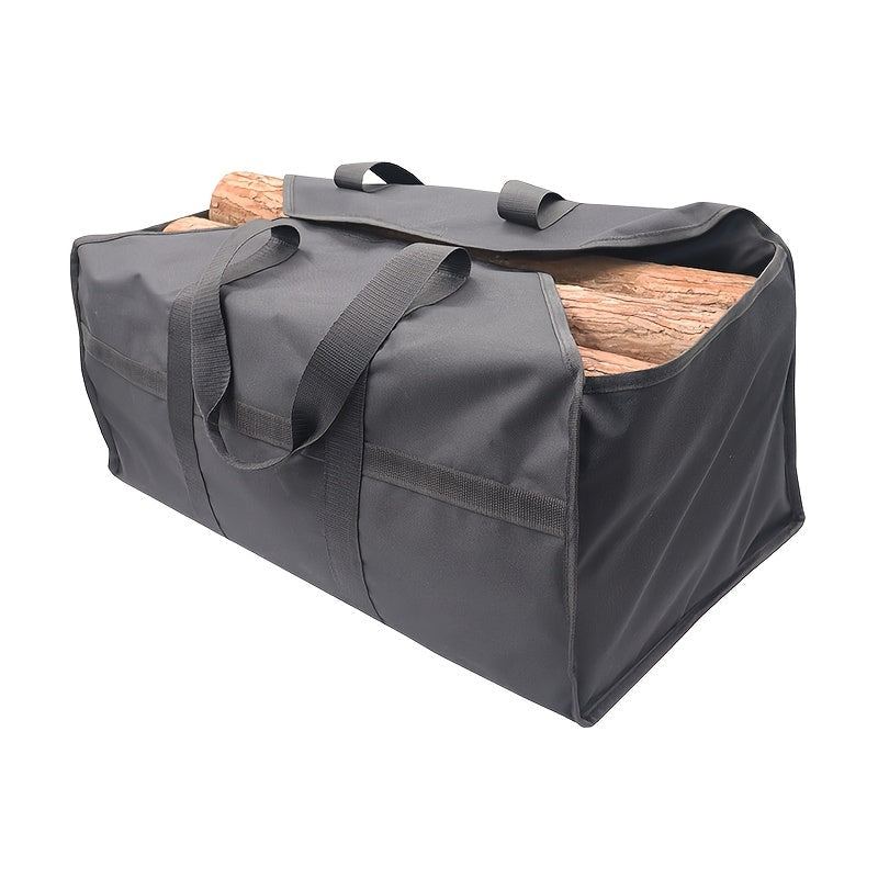 Portable Firewood Carrier 600D Oxford Fabric for Storing and Transporting Logs