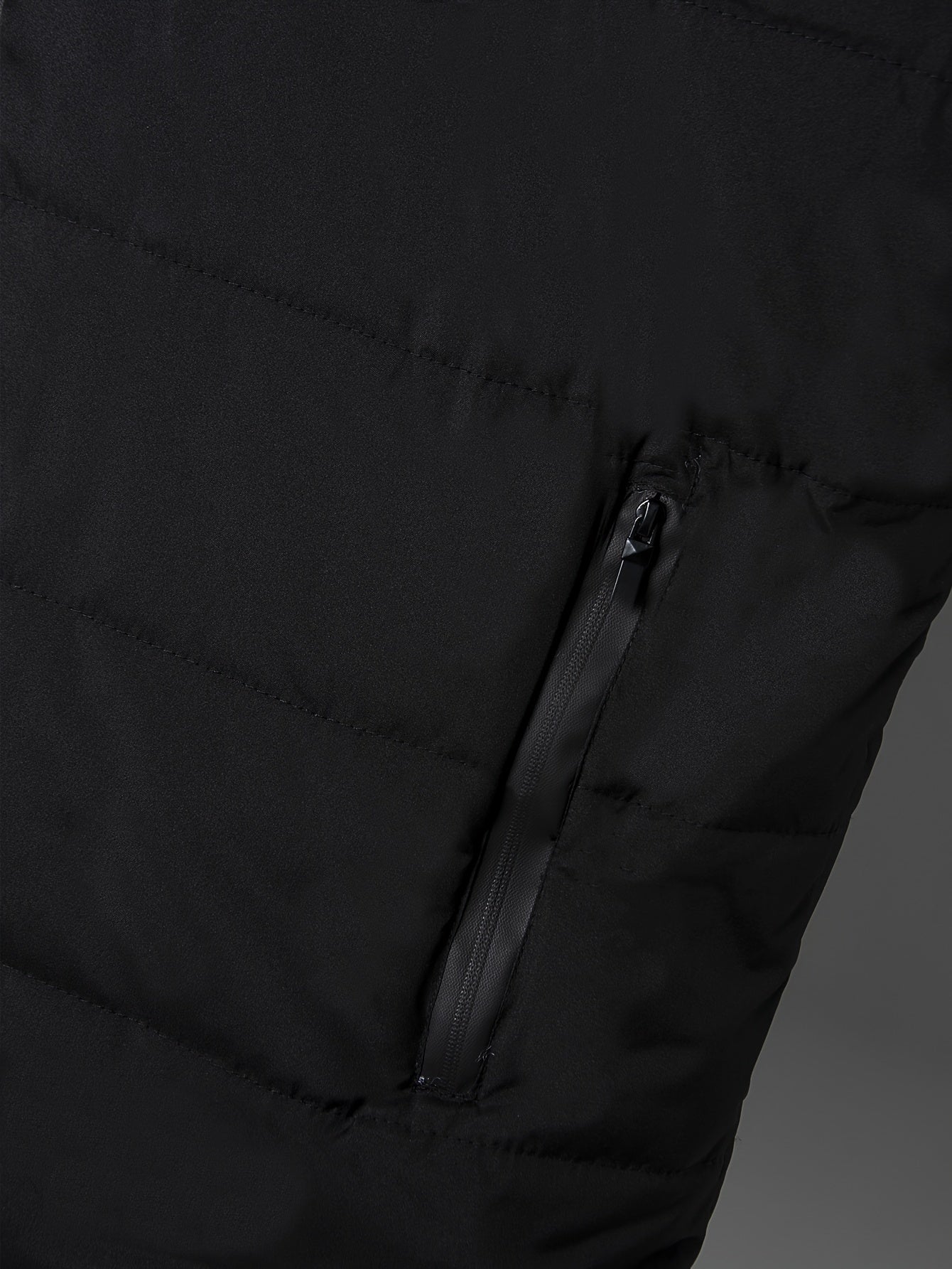 Erkaklar uchun Plus o'lchamdagi ochiq havoda kiyiladigan yengil kurtka, kuz-qish mavsumiga mo'ljallangan, bir rangli, kundalik, yengil bo'lmagan jilet