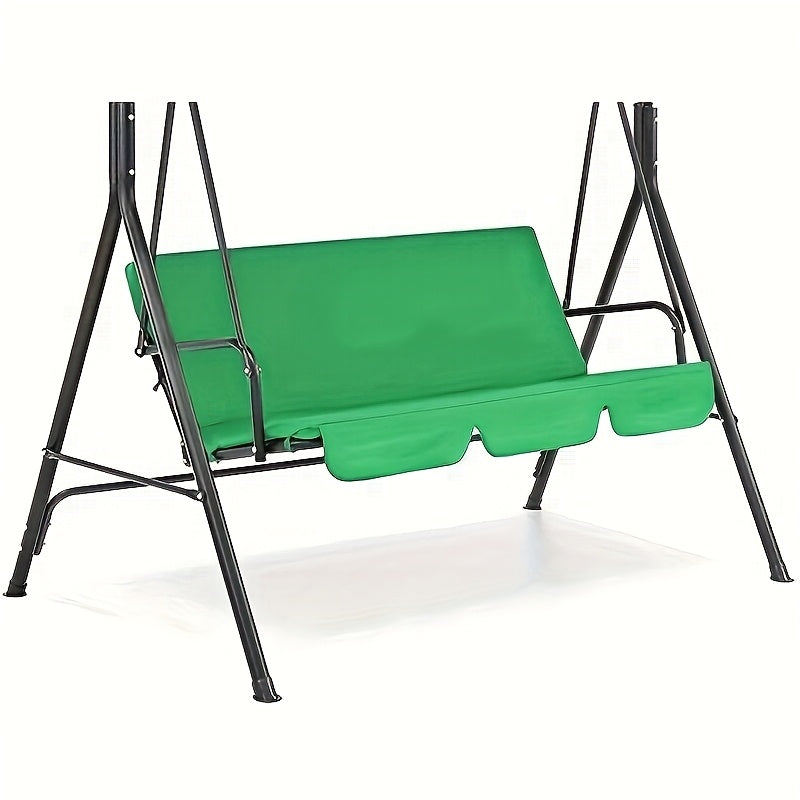 Cubierta impermeable roja para columpio de porche con correas ajustables 149.86x48.26x10.16 cm