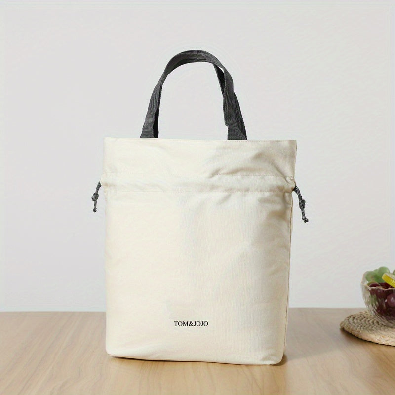 Rectangular Knitted Thermal Food Carrier Tote for Hot and Cold Meals