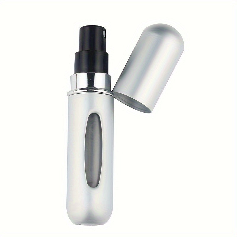 Unisex Refillable Perfume Bottle 5ml Metal Case Multiple Colors Fine Spray