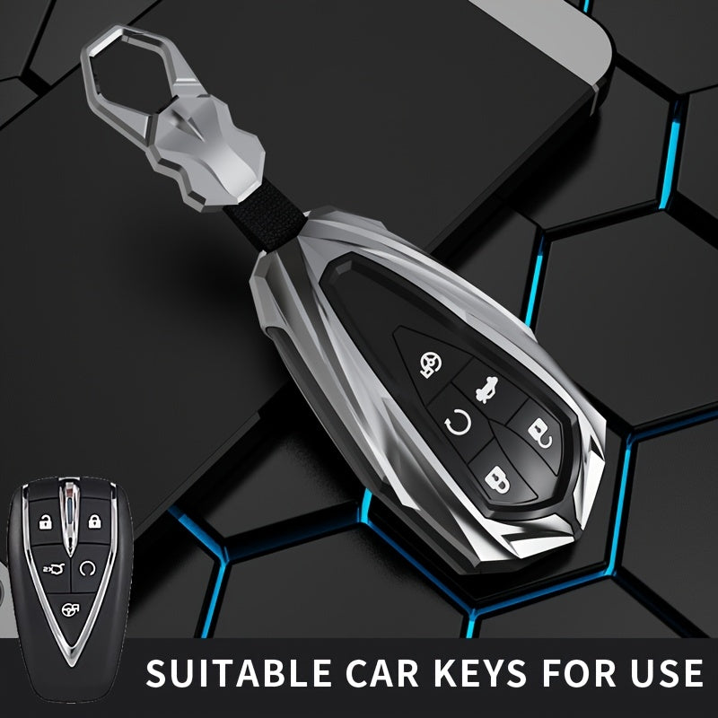 Car Remote Key Cover Shell, 3/4/5 Buttons, Universal Fit for Car Keys