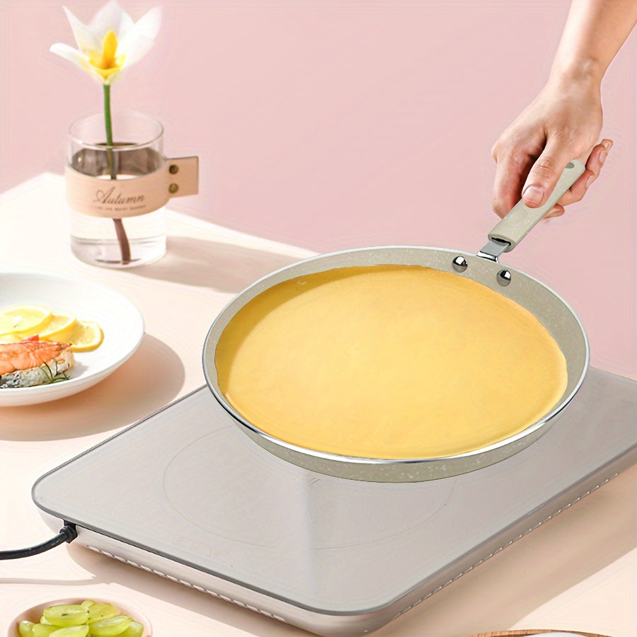 3-Piece Non-Stick Omelet Pan Set Aluminum Cookware for Eggs and Breakfast