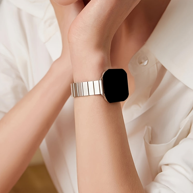 Stainless Steel Watchband for Apple Watch 38mm-49mm Compatible with Series and SE