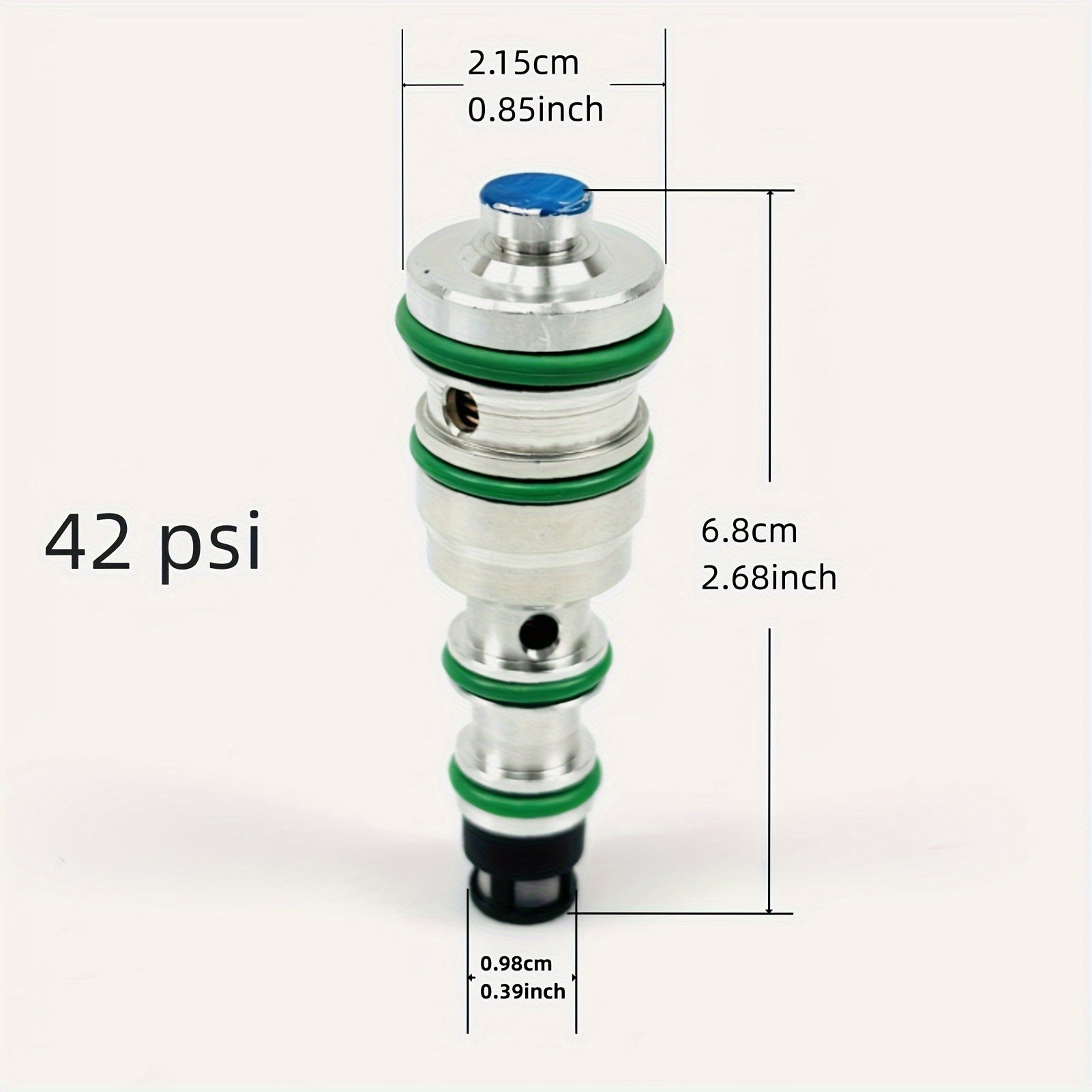 Compressor Control Valve Set Stainless Steel For Cars 40-44 Psi Pressure