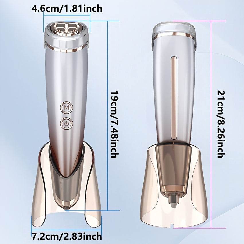 6-in-1 Facial Beauty Device Hot Cold Facial Treatment Massager for Home Use