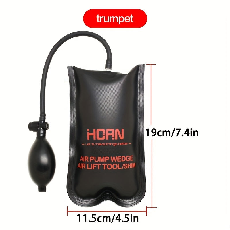 Auto Repair Tool Set Black Plastic Air Wedge for Door Opening and Window Installation