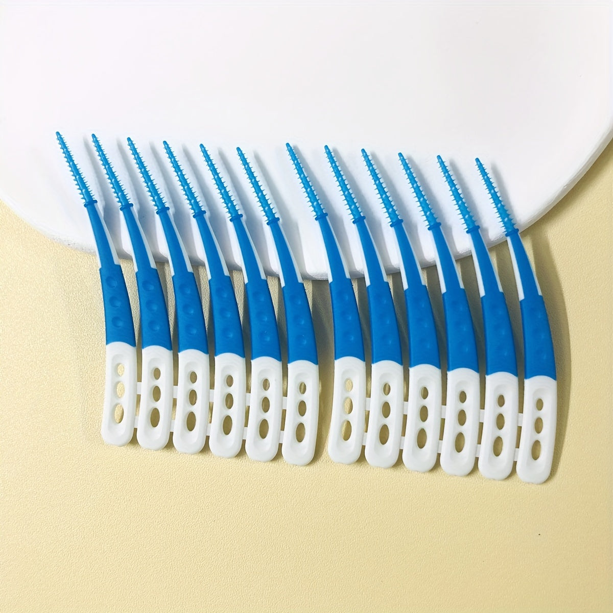 120Pcs Soft Silicone Dental Picks Interdental Gums Cleaning Brushes