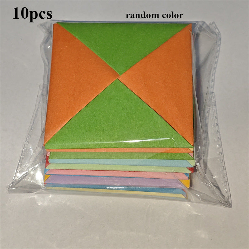 10/20 Pcs Ddakji Game Hardboard Striking Paper Set for Family Travel and Parties