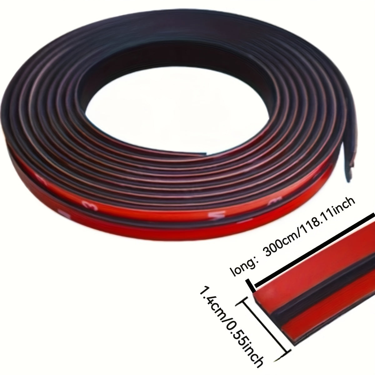 Universal Rubber T-Type Car Sunroof and Windshield Seal Strip Waterproof Dustproof Noise Reduction