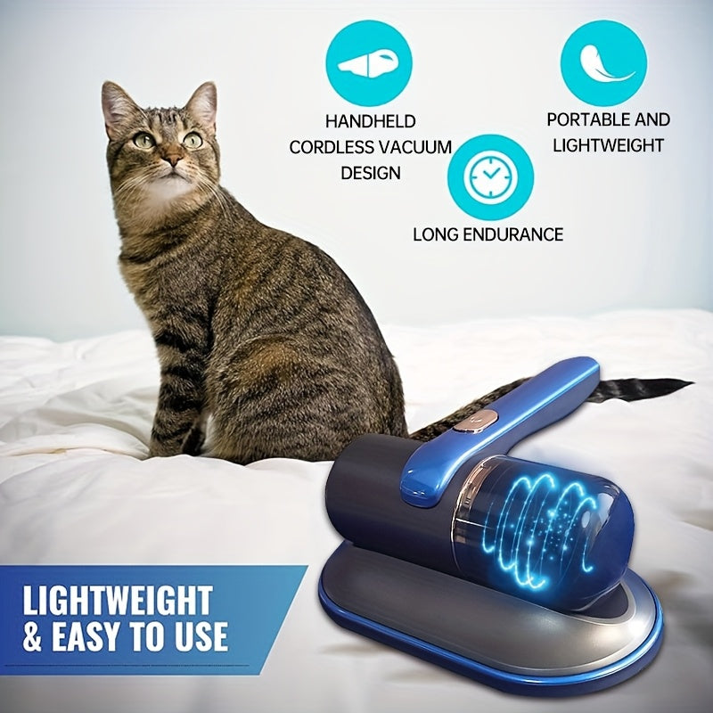 Cordless Handheld Vacuum Cleaner USB Rechargeable 4000mAh Lithium for Pet Hair