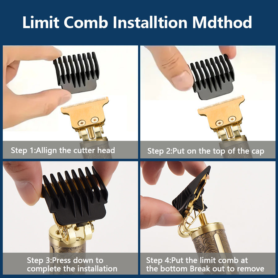 Электрический триммер и машинка для стрижки волос для мужчин, аккумуляторный, беспроводной, профессиональный уход