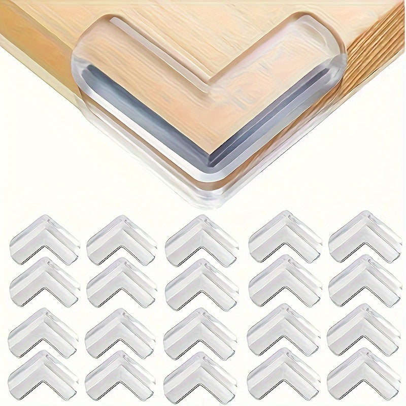 20 Pieces Baby Corner Guards Safety Pads for Furniture Edges and Corners