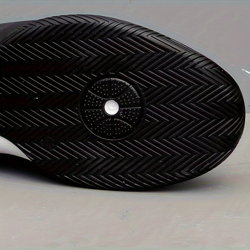 Men's Chunky Sneakers Breathable Mesh Shock Absorbing Running Basketball Workout Gym