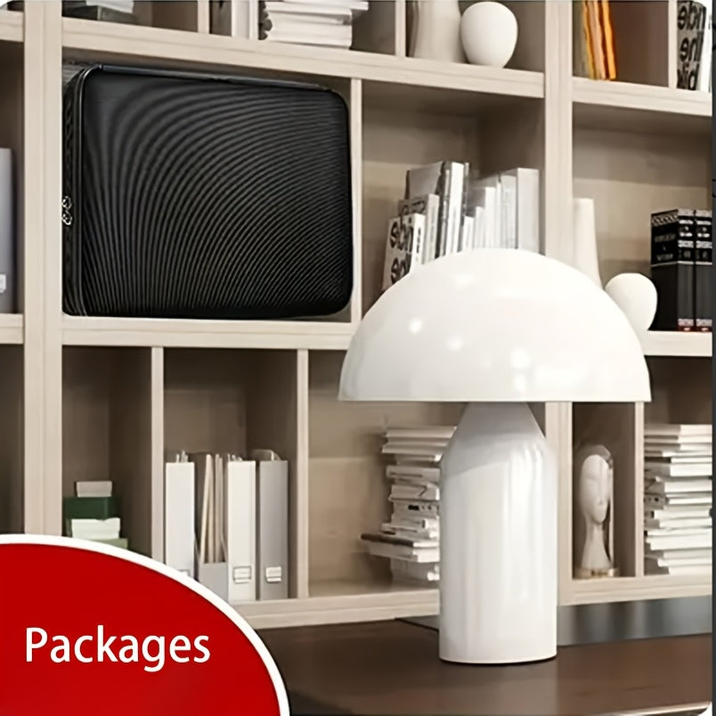 Waterproof Oxford Cloth 3-Tier Passport Holder for Travel Documents Black