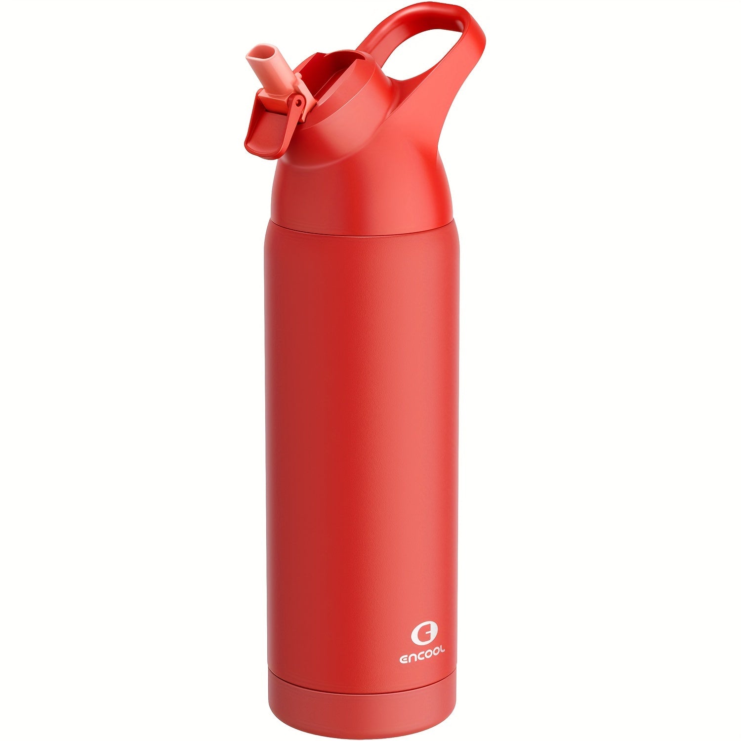 24oz Stainless Steel Water Bottle with Leak-Proof Tritan Lid and Carry Loop