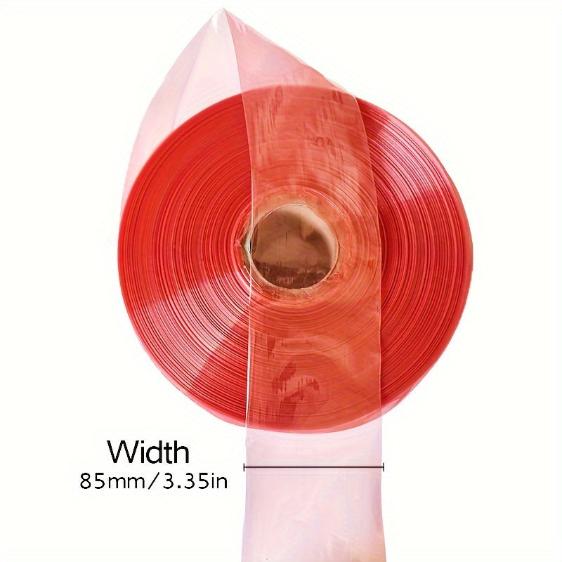 Пластиковая оболочка для колбас диаметром 55 мм, безопасная для пищевых продуктов, устойчивая к высоким температурам, 1, 5, 10 метров