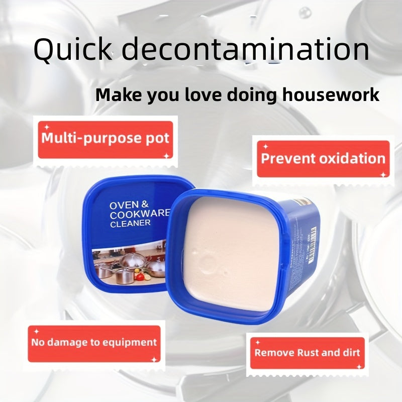 Stainless Steel Cleaning Paste 500g for Metal Surfaces Citrus Scented with Coconut Oil