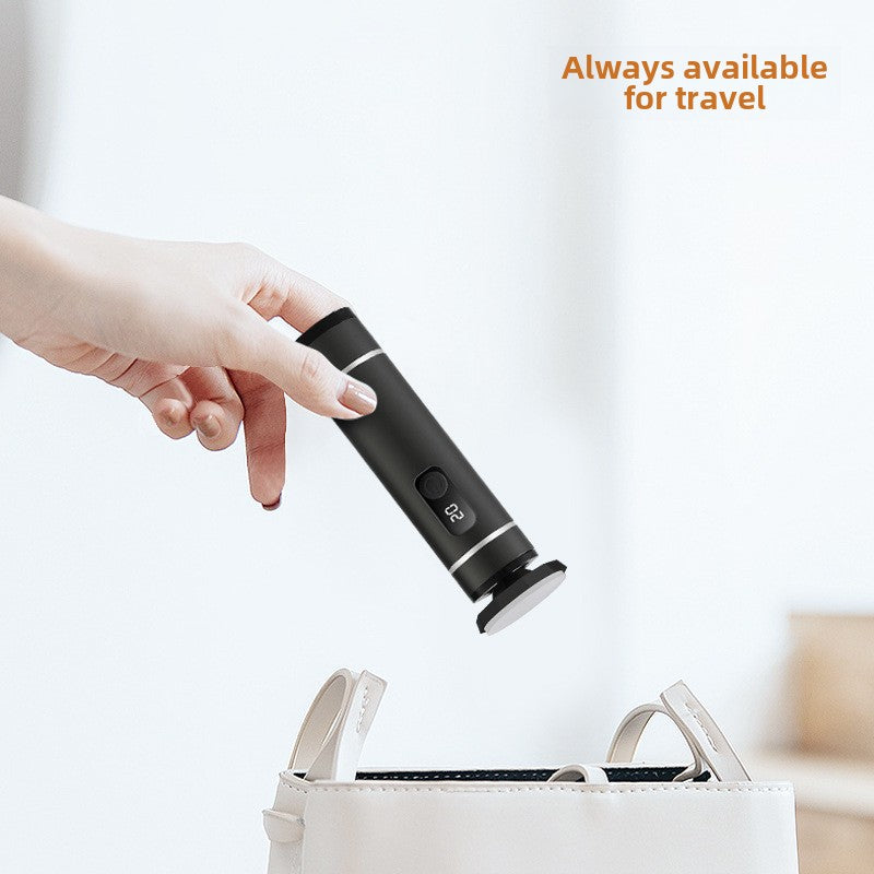 Rechargeable Electric Foot Grinder with 2-in-1 Design, LCD Display, USB Charging, 1200mAh Battery