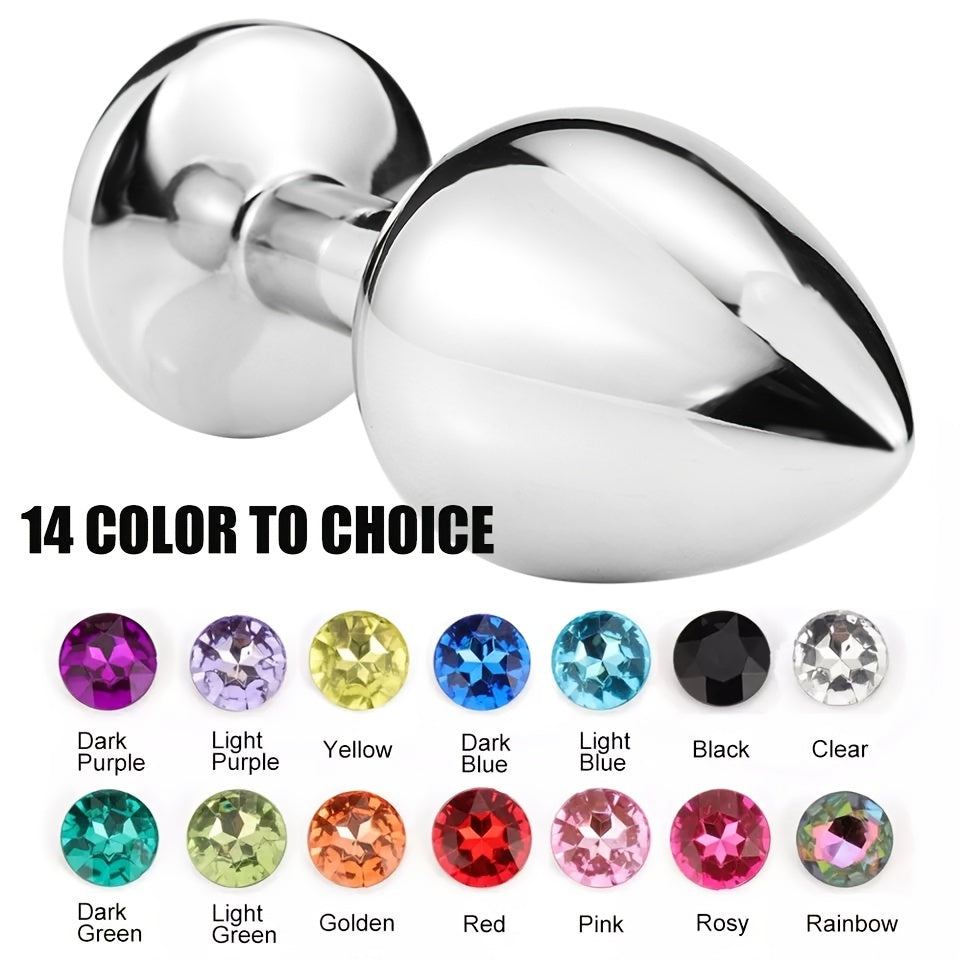 3 Pack Men Women Silicone Anal Butt Plugs Set Beginner Friendly Adjustable Sizes